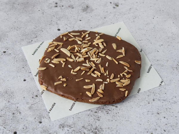 Speculaasbrok met chocolade